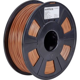 Renkforce RF-4511212 vlákno pre 3D tlačiarne PLA plast 1.75 mm 1000 g hnedá 1 ks; RF-4511212