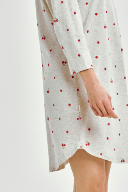 3431 NOČNÁ KOŠEĽA ADELE S-XL šedá S