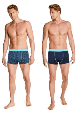 Pánske boxerky 2 Pack 38293 Oval - HENDERSON vícebarevná XXL