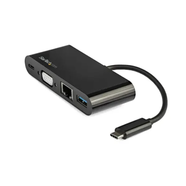 StarTech DKT30CVAGPD dokovacia stanica čierna / 60W napájanie / 1x VGA / 3x USB / 1x RJ-45 (DKT30CVAGPD)