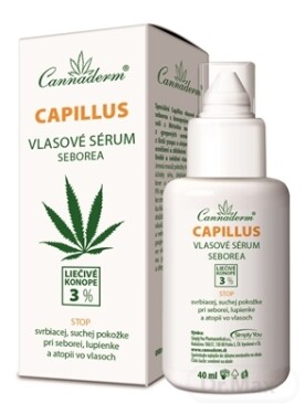 CANNADERM Capillus vlasové sérum seborea 40 ml