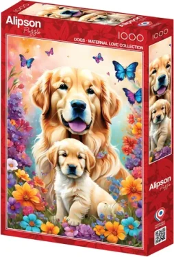ALIPSON Puzzle Materská láska: Psi
