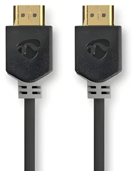 Nedis 3 m antracitová / Kábel HDMI / Ultra High Speed / 8K 60 Hz / 48 Gbps (CVBW35000BK30)