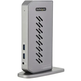 StarTech Hybrid dokovacia stanica USB-C a USB-A / Dokovacia stanica / 2x HDMI + DP / 6x USB-A / LAN / Slúchadlový výstup (DK30A2DHUUE)