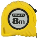 Stanley 0-30-457 / Meter zvinovací 8m / žltá oceľová páska 25mm / tr. pr. II / plastový obal (0-30-457)