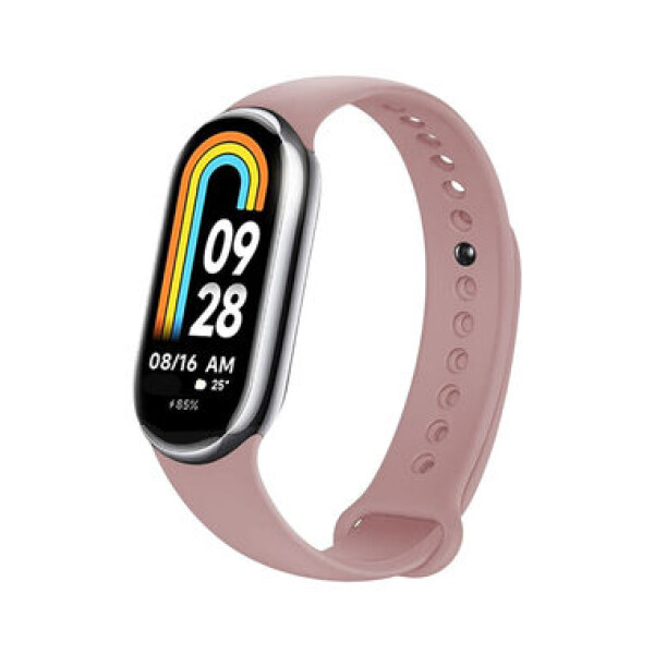 FIXED Silicone Strap Silikónový remienok pre XIAOMI Mi Band 8 ružová (FIXSSTB-1176-PI)