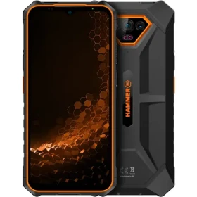 MyPhone Hammer Iron VA oranžová / 6.56" IPS / 64GB / Android 14 (TELMYAHIRONVAXLOR)