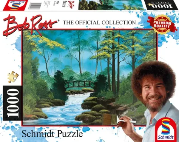 Schmidt Puzzle Bob Ross: Osamelý most