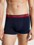 Pánske boxerky 3-PACK UM0UM02763 0SS tm. modrá - Tommy Hilfiger S