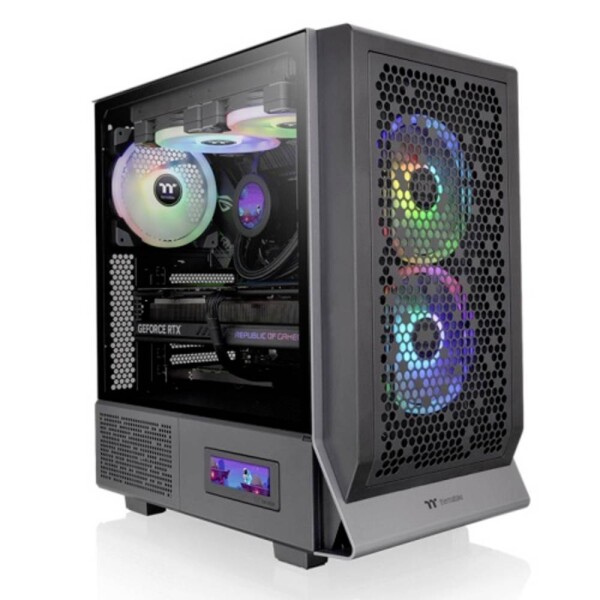 Thermaltake Ceres 300 TG ARGB Mid / USB 3.0 / bez zdroja / ATX / sklenená bočnica / čierna (CA-1Y2-00M1WN-00)