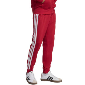Pánske tričko adidas Essential 3-Stripes French Terry burgundy KR2702 M