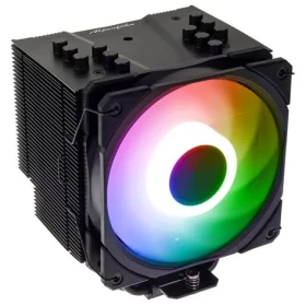 Alpenföhn Brocken 4 ARGB čierna / Chladič CPU / 120 mm / 230W TDP / 6× heatpipe / Intel + AMD (84000000224)