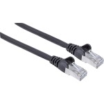 Intellinet 318778 RJ45 sieťové káble, prepojovacie káble CAT 6A S/FTP 1.50 m čierna fóliové tienenie, tienenie pletivom, bez halogénov 1 ks; 318778