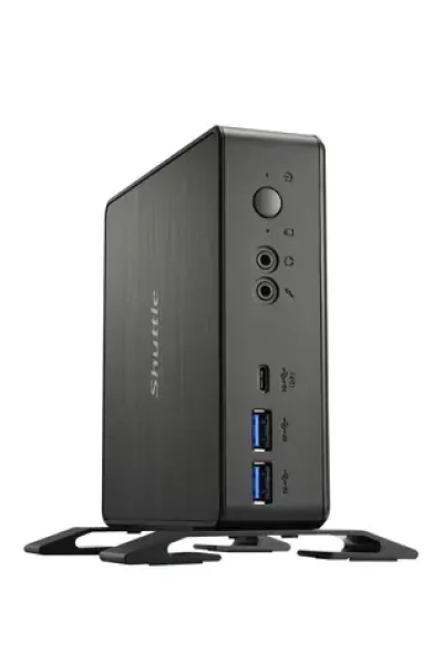 Shuttle XPC nano NC40U5 čierna / Intel Core i5-1235U 1.3GHz / 2xDDR4 / 1xSATA / 2x M.2 / 1xGLAN / Bez OS (NC40U5)