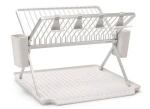Brabantia Skladací odkvapkávač (veľký) svetlo šedá / 33 x 42 x 51 cm (139444)