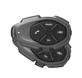 Interphone Bluetooth handsfree pre uzavreté a otvorené prilby CellularLine TOUR HD Twin Pack (INTERPHOTOURHDTP)