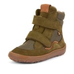 Chlapčenské zimné barefoot topánky TEX WINTER Olive Froddo G3160247-1 - 28