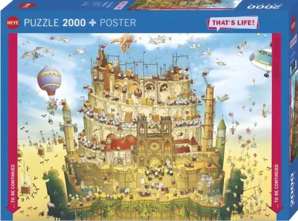 HEYE Puzzle That's Life: Vysoko