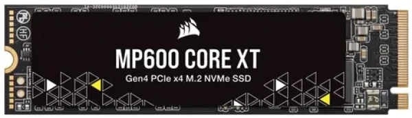 Corsair MP600 CORE XT 2TB / M.2 2280 / PCIe Gen4 / čítanie: 5000MBps / zápis: 4400MBps / MTBF: 1.5mh (CSSD-F2000GBMP600CXT)