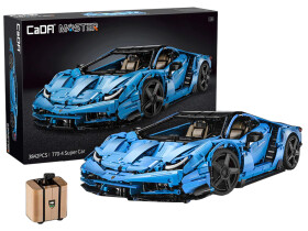 Mamido Konštrukčná stavebnica závodné auto Master 3842 dielov