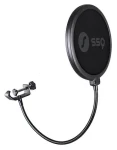 SSQ POP1 čierna / Pop filter / Dvojvrstvový / O 15 cm / kovové držadlo (SS-1923)