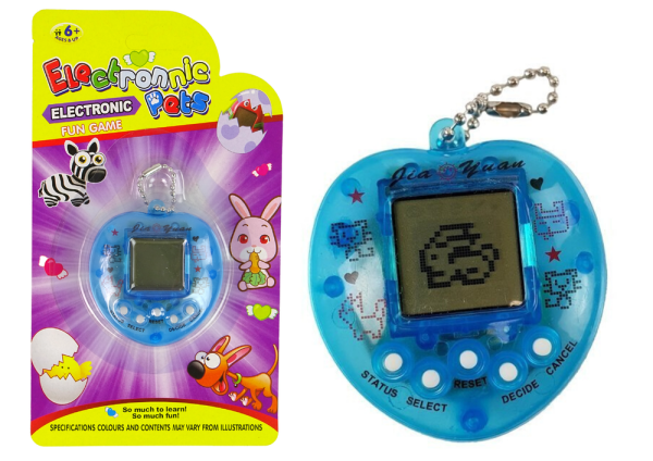 Mamido Elektronická hra Tamagotchi zvieratko modrá