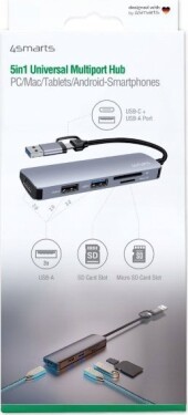 4smarts 4smarts univerzálny HUB Multiport Space Grey 469630