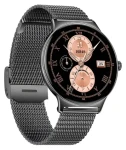 Colmi V89 čierna / Chytré hodinky / 1,43 "AMOLED / okrúhly / Bluetooth / IP67 (V89 Steel Black)