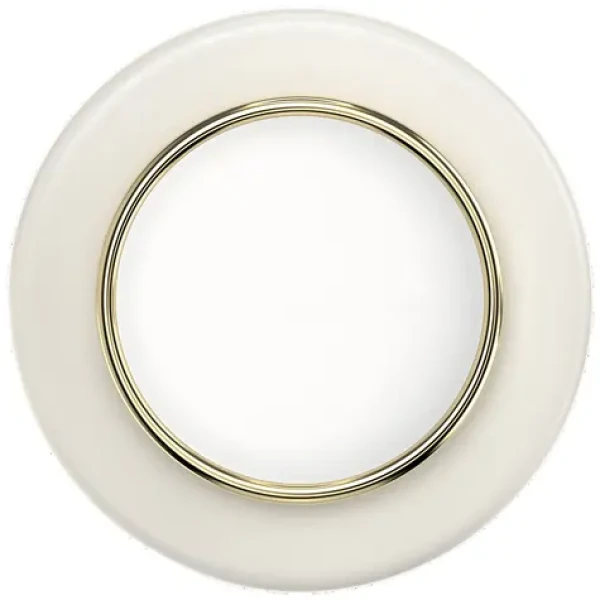 PopSockets Round Luxe Coconut Creme Enamel MagSafe béžová / Držiak do ruky pre smartfón / MagSafe (808938)