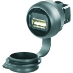 Weidmüller IE-FCM-USB-A dátový zástrčkový konektor pre senzory - aktory, 1018840000-10, 10 ks; 1018840000-10