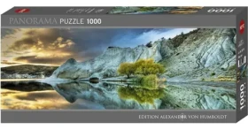 HEYE Panoramatické puzzle Modré jazero