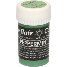 Gélová farba peppermint pastelová 25 g - Sugarflair