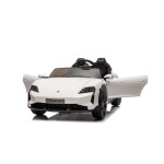 Mamido Elektrické autíčko Porsche Taycan Turbo S biele