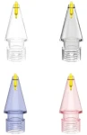 4smarts Lucid transparentný / Hroty pre Apple Pencil / 4 ks / kompatibilný s Apple Pencil 1./2. gen., USB-C, Pro (541471)