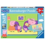 Ravensburger Prasiatko Peppa - 2 x 12 dielikov