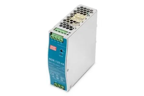 Digitus DIN lištový napájací zdroj 48V DC 120W / Napájací zdroj / DIN lišta / Kovové puzdro / -20 až 60 °C (DN-PWR12048)