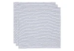 Jollein Plienky 3 ks 70x70 cm Miffy Stripe Navy / Rozmery 70 x 70 cm / 3 ks (535-851-68008)