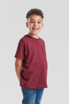 Fruit of the Loom Kids Valueweight T Detské tričko 16.1033 svetloružové light pink 128