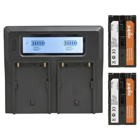 JUPIO NP-F970 / Sada 2x akumulátor a nabíjačka / 6000 mAh / pre Sony (JPL0970)