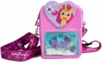 Hasbro Kabelka My Little Pony / puzzle a samolepky v balení / nastaviteľný popruh / 12 x 8,5 x 3,5 cm (78-0032)