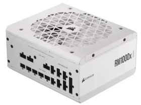 Corsair RM1000x biela / 1000W / 80PLUS Gold / Plne modulárne / 140 mm / Aktívne PFC (CP-9020275-EU)