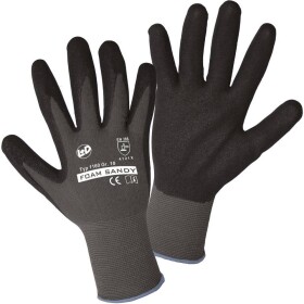 L+D worky FOAM SANDY 1160-9 nylon pracovné rukavice Veľkosť rukavíc: 9, L CAT II 1 pár; 1160-9