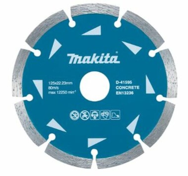 Makita D-41595 Rezný segmentový diamantový kotúč 125x22.23mm (D-41595)