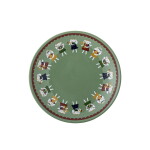 Bloomingville Kameninový tanier Peo Green Ø 16 cm
