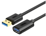 Unitek Y-C456GBK čierna / Predlžovací kábel USB-A / USB 3.2 Gen 1/5 Gbps / 0,5 m (Y-C456GBK)
