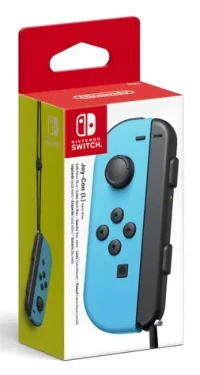 Nintendo Switch Joy-Con (L) neónovo modrá / Herný ovládač / Bluetooth / NFC / HD vibrácie / výdrž batérie 20 h (10019749)
