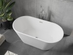 MEXEN - Flavia voľne stojaca vaňa 150x75cm biela 54031507500