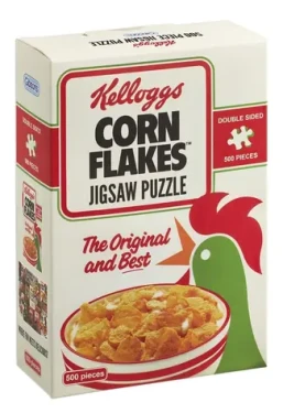 GIBSONS Obojstranné puzzle Kellogg's Cornflakes
