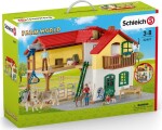 Schleich Farm WORLD 42407 Farma so stajňou a zvieratami