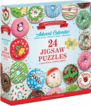 EUROGRAPHICS Puzzle Adventný kalendár: Vianočné donuty